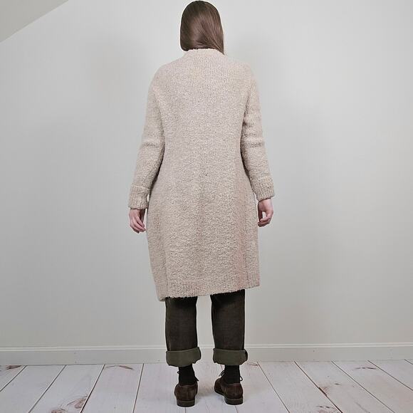 NWT Banana Republic Teddy Duster Cardigan Tan XS - Picture 5 of 8